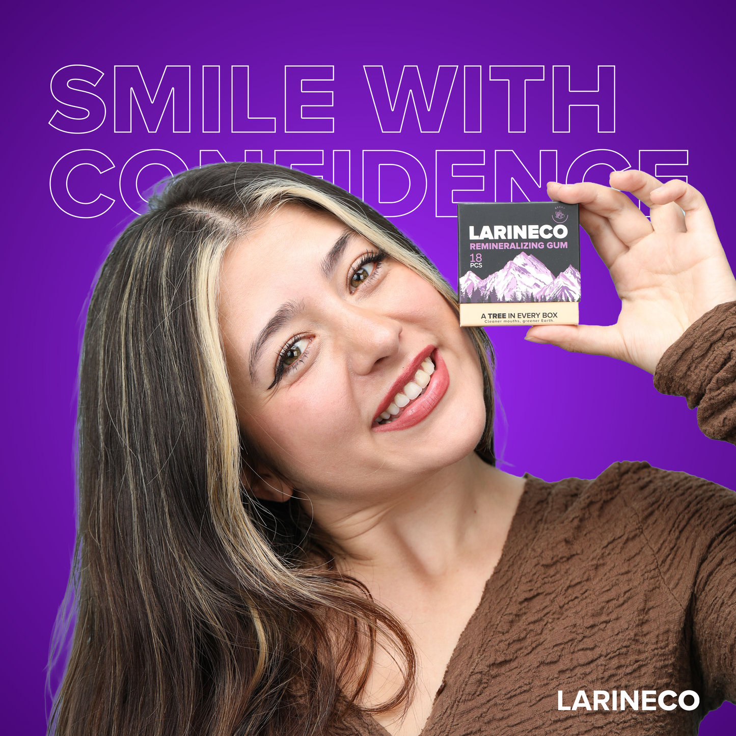 Larineco™️ - Berry Remineralizing Gum