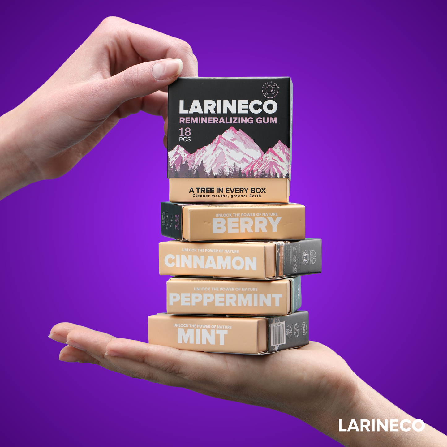 Larineco™️ - Berry Remineralizing Gum