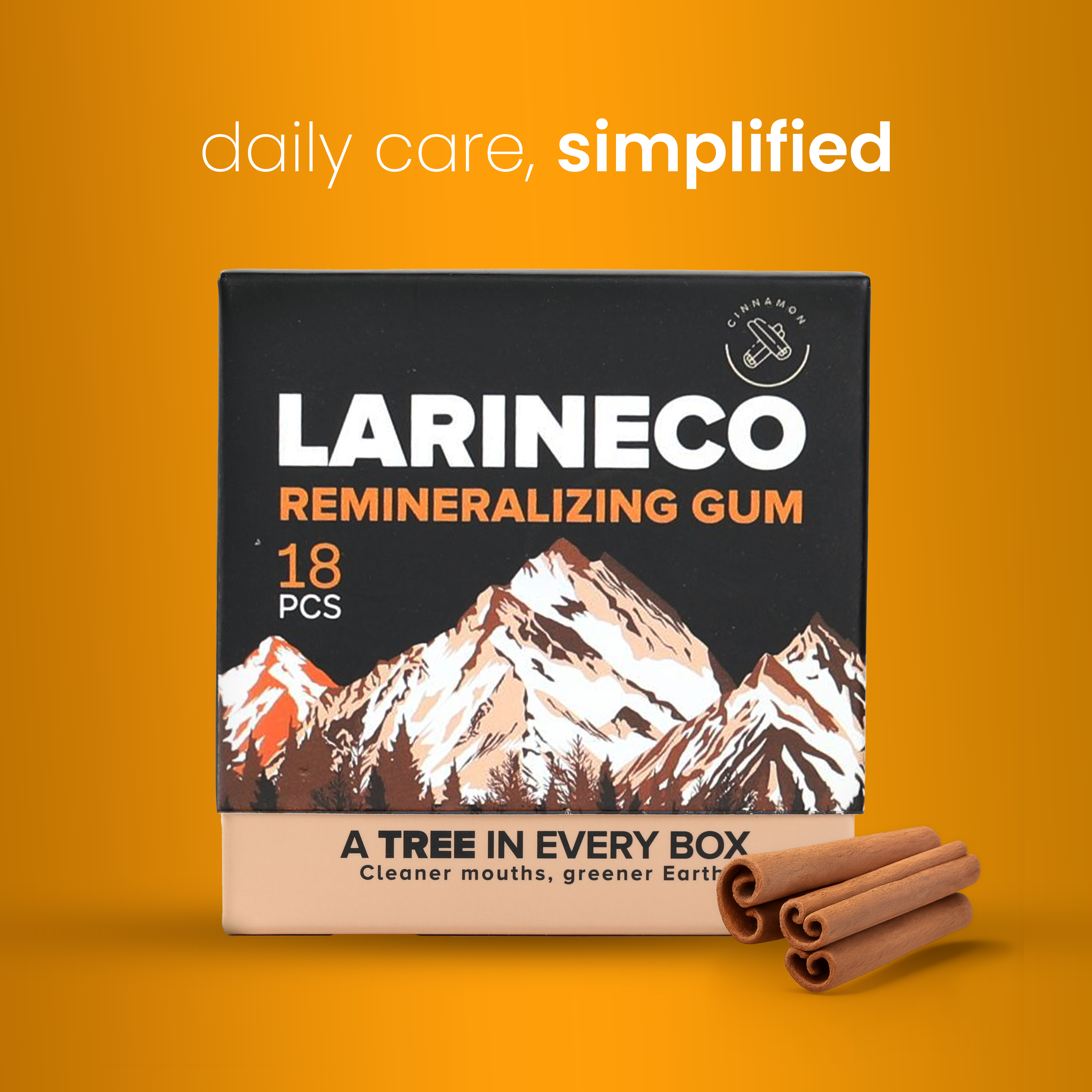 Cinnamon Remineralizing Gum