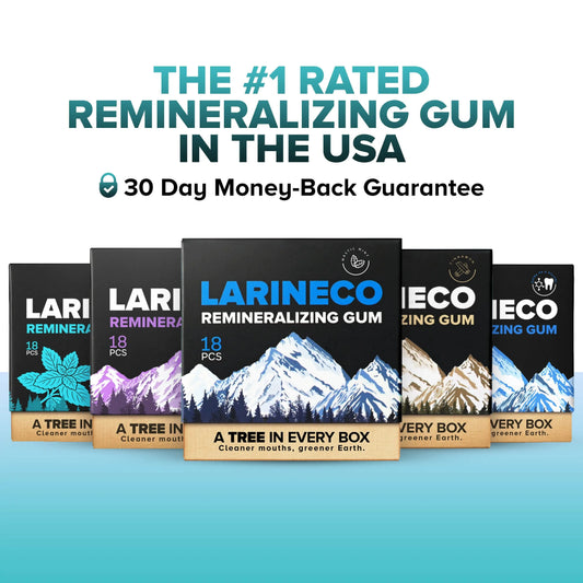 Remineralizing Gum in USA - 18 pcs with Money-Back Guarantee