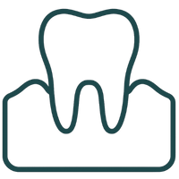 Strengthens teeth and enamel icon
